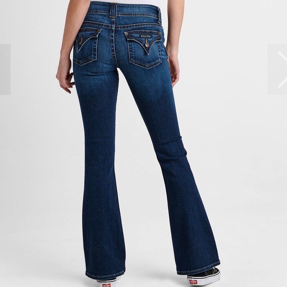 Hudson Signature Bootcut Dark flare flap jeans 28